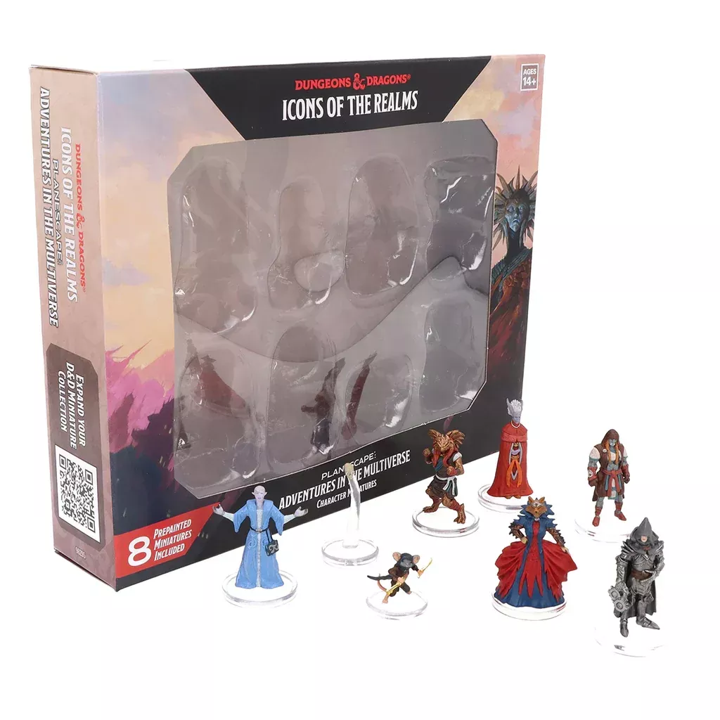 Dungeons & Dragons: Icons of the Realms - Set 30 Planescape Adventures in the Multiverse - Character Miniatures (OOS)