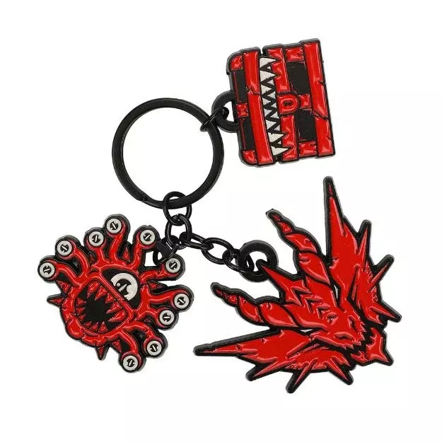 DUNGEONS & DRAGONS MULTI-CHARM KEYCHAIN (OOS)