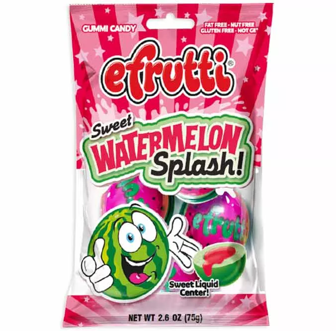 Efrutti Watermelon Splash 2.6oz Peg Bag
