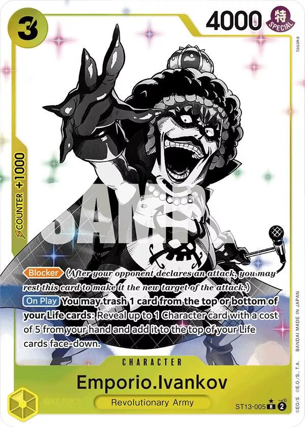 Emporio.Ivankov (Parallel) - Ultra Deck: The Three Brothers ST13-005