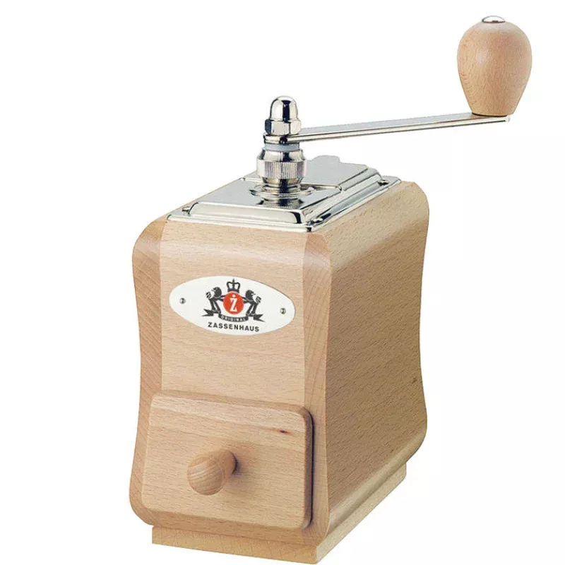 Espresso Grinder Zassenhaus Santiago Nature-02
