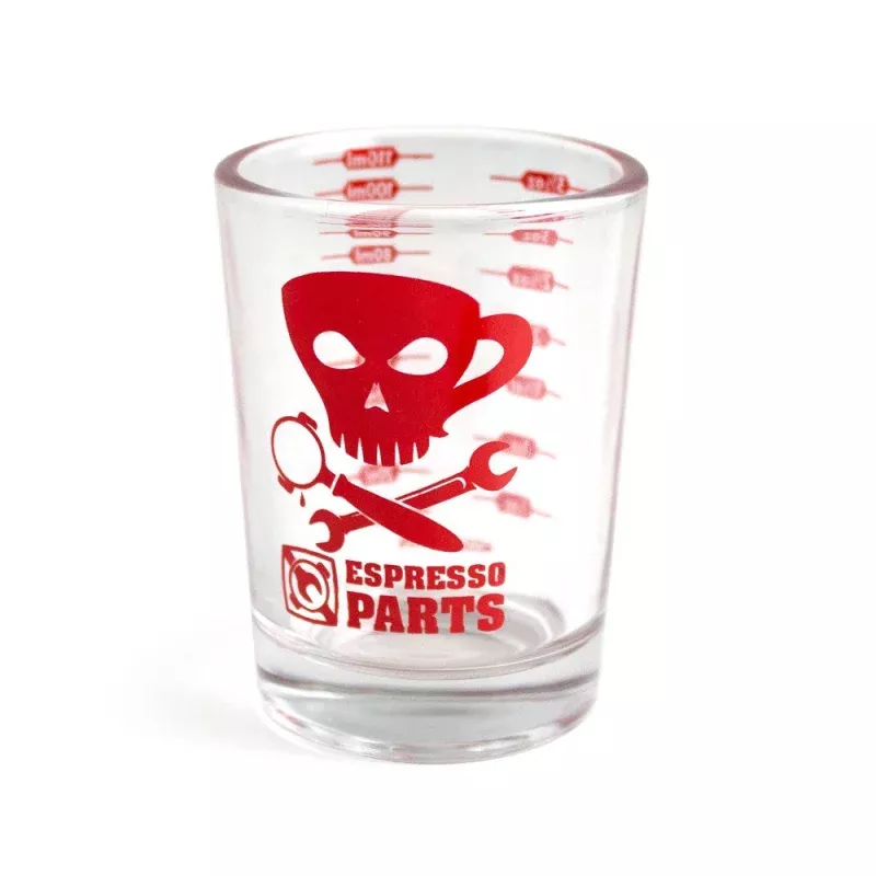 Espresso Parts | Lined Measuring Glass 4oz/110ml