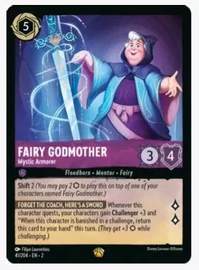 Fairy Godmother - Mystic Armorer (Cold Foil) - Rise of the Floodborn - #41/204