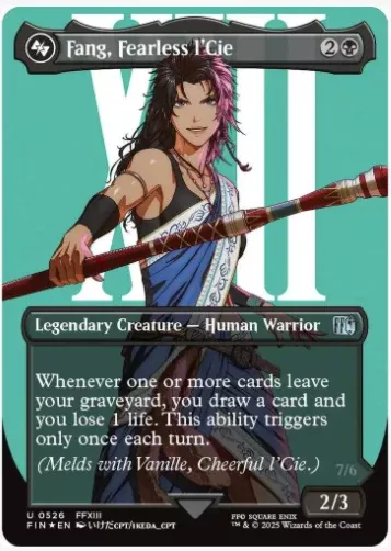 Fang, Fearless l'Cie (Borderless) (Surge Foil) - Final Fantasy - #0526