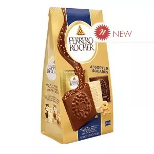 Ferrero Rocher Assorted Hazelnut Squares - 3.7oz Bag