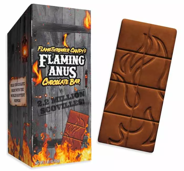 Flaming Anus 1.85oz Chocolate Bar (SNG12)