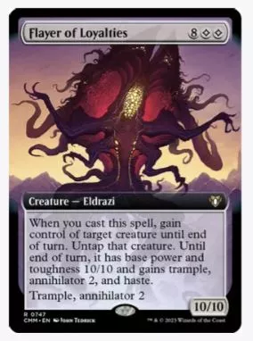 Flayer of Loyalties (Extended Art) - Commander Masters - #0747