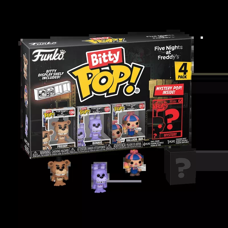 Funko Bitty Pop!: Five Nights at Freddy's - Freddy 4PK