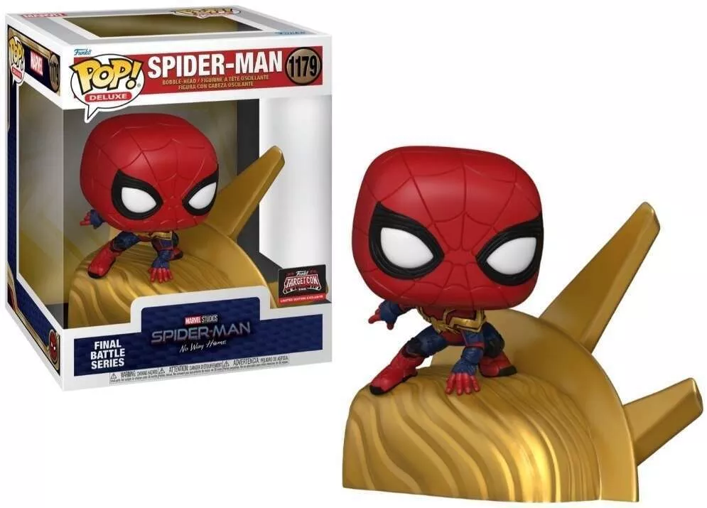 Funko Pop! Marvel: Spider-Man: No Way Home - Final Battle Series: Spider-Man #1179 (TargetCon)