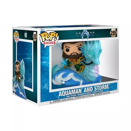 Funko Pop Movies Rides: Aquaman and the Lost Kingdom - Aquaman and Storm #295