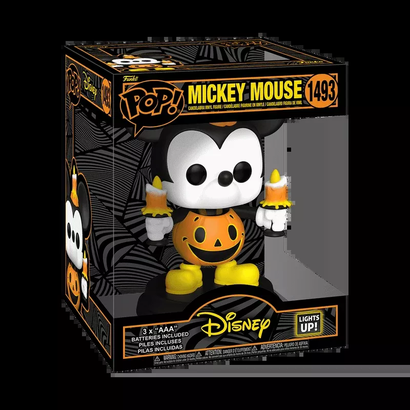 Funko POP! Super: Disney - Light Up Mickey Mouse in Pumpkin Costume 1493