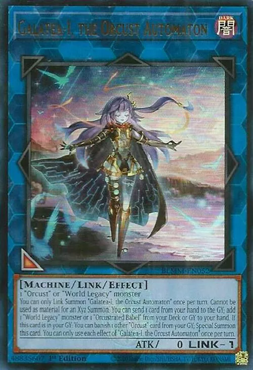 Galatea-i, the Orcust Automaton - (1st Edition) (Ultra Rare) Battles of Legend: Monster Mayhem - BLMM-EN052