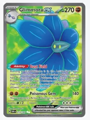 Glimmora ex (Full Art) SV03: Obsidian Flames # 213/197