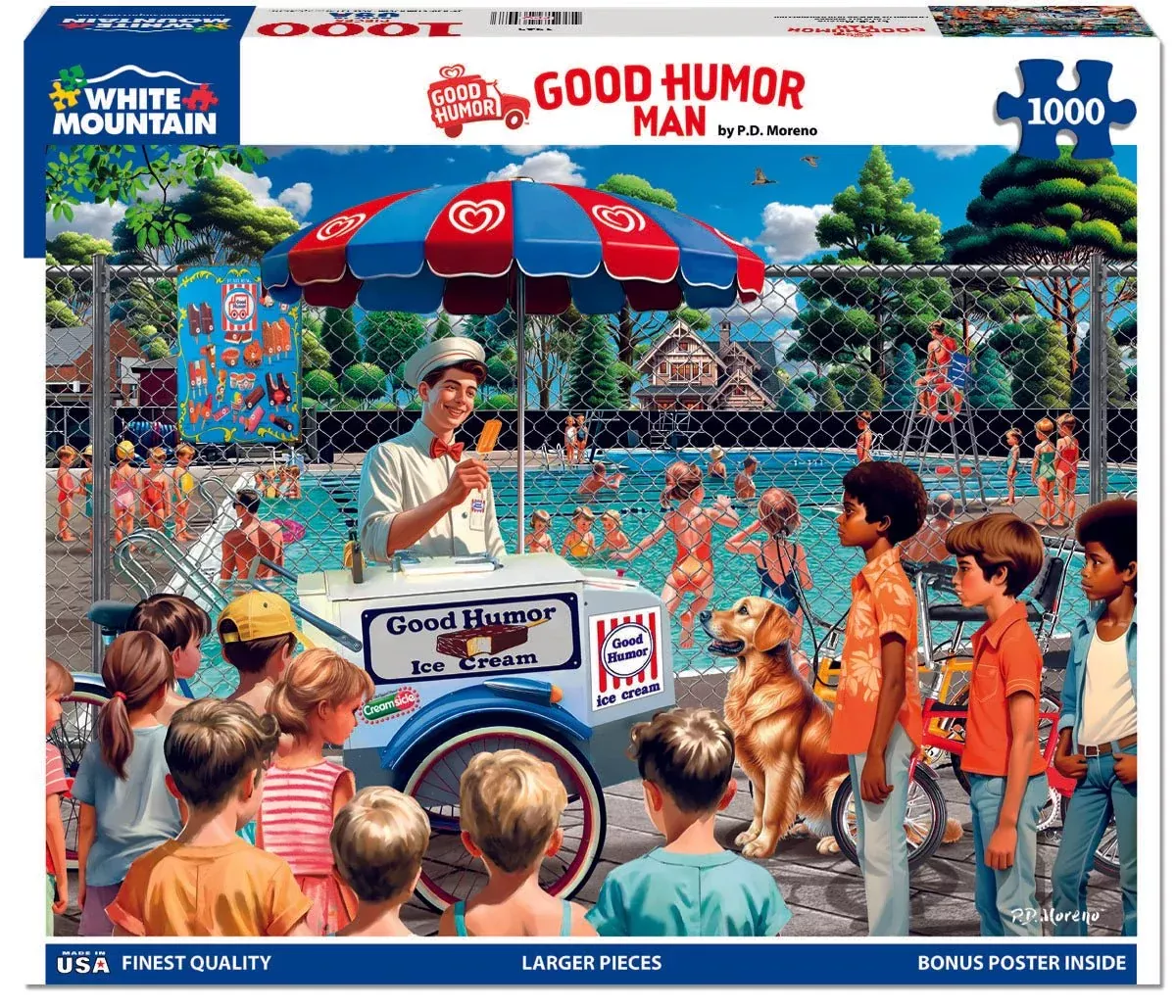 Good Humor Man (1945pz) - 1000 Piece Jigsaw Puzzle (OOS)