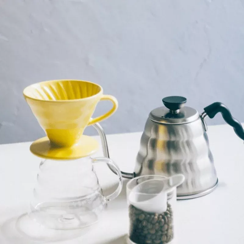 Hario V60 (Ceramic) 1-4 cup|Pink&Yellow&Blue&Purple&Teal&Black