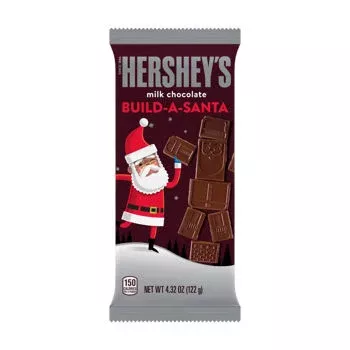 Hershey's Milk Chocolate Build-A-Santa Bar - 4.23oz (SNG12)
