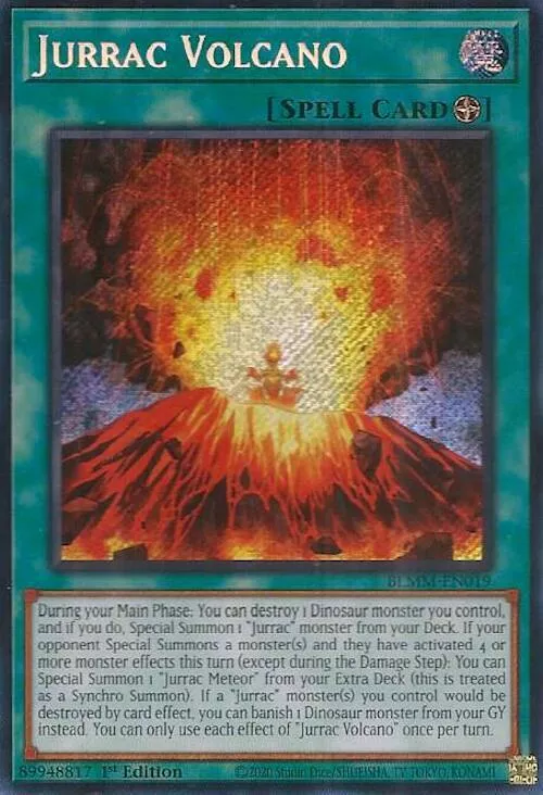 Jurrac Volcano - Battles of Legend: Monster Mayhem - BLMM-EN019