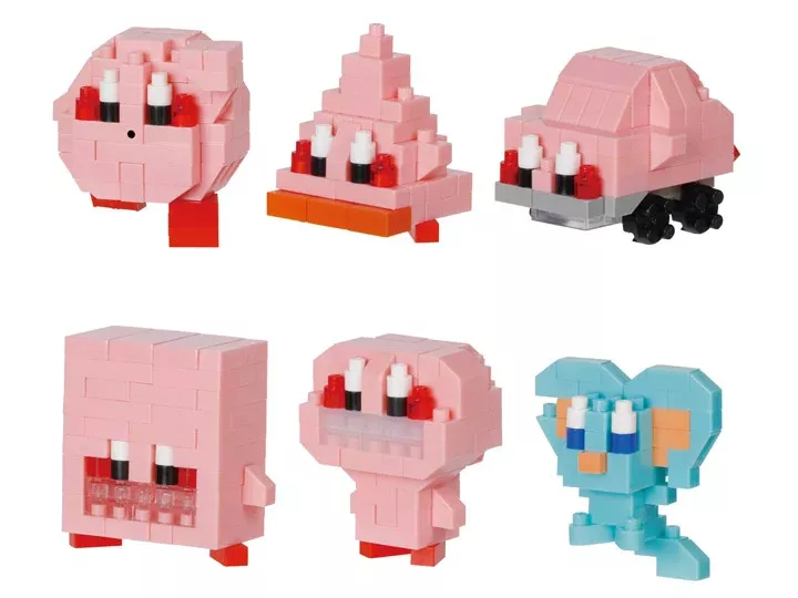 Kirby and the Forgotten Land Blind Bag Nanoblock Mininano Series