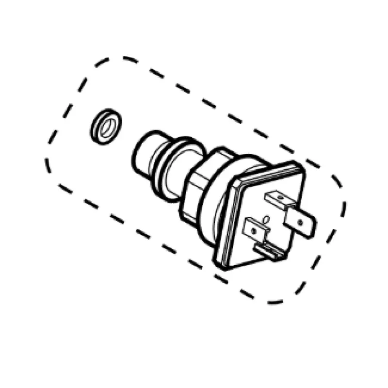KITTRASDUTNV Pressure Transducer Kit 04 Bar for Caf Racer & Opera