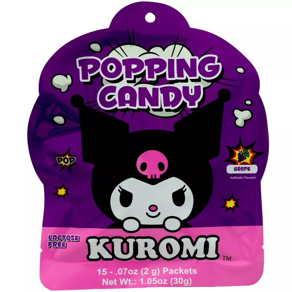 Kuromi Popping Candy Grape Flavor - 30g (SNG12)