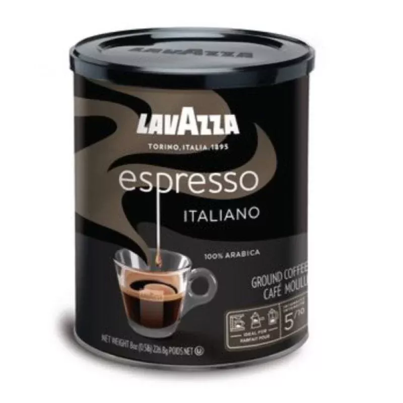 Lavazza Espresso Italiano Classico - Ground Coffee - 250g - Can