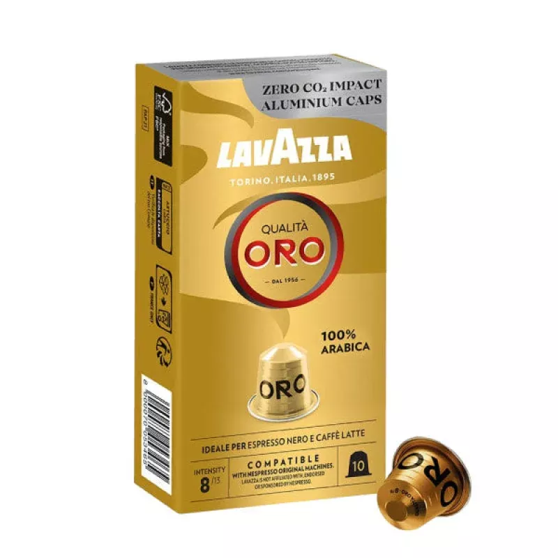Lavazza Qualit ORO - 10 Capsules - Nespresso Compatible