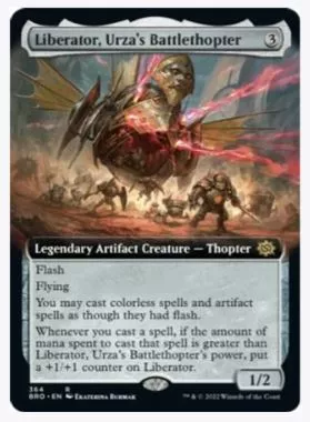 Liberator, Urza's Battlethopter (Extended Art) - The Brothers' War - #364