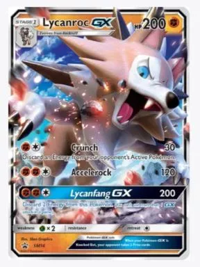 Lycanroc GX - SM14 - SM Promos #SM14