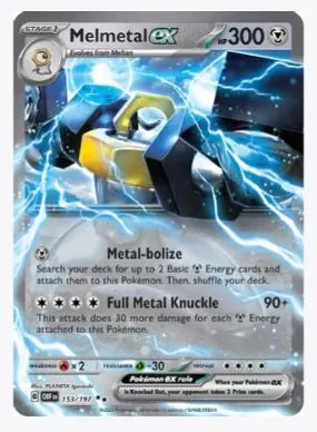 Melmetal ex SV03: Obsidian Flames # 153/197