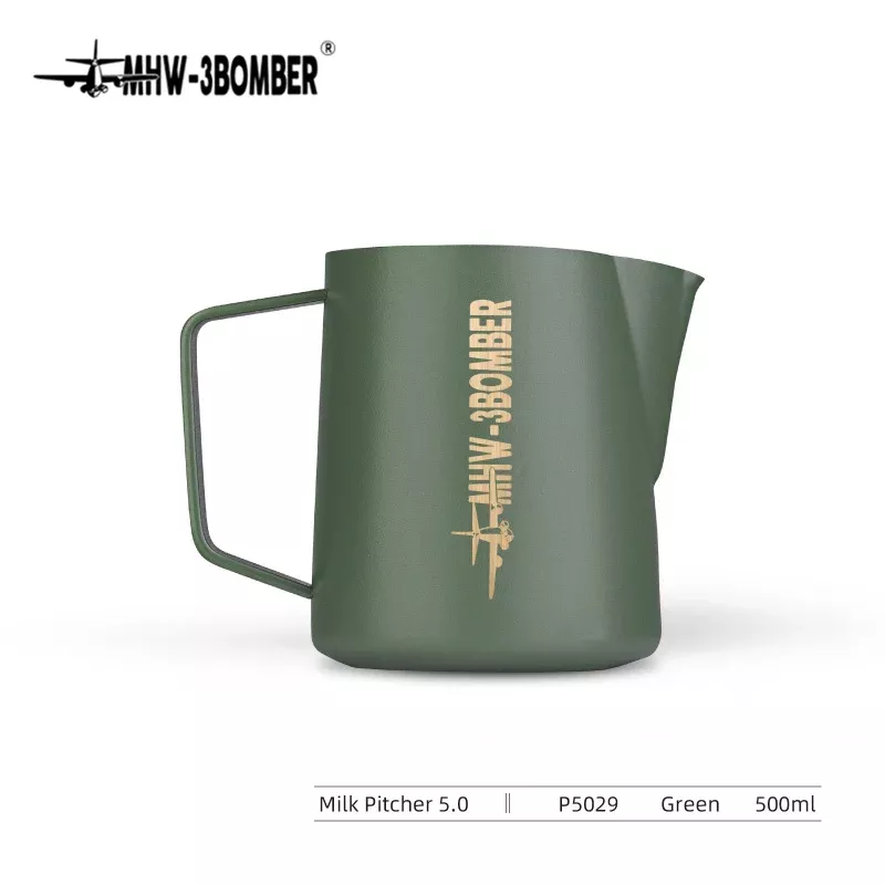 MHW-3BOMBER Milk Pitcher 5.0 Milchknnchen Wilderness Green 500 ml