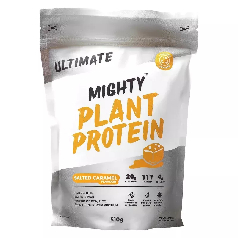 Mighty Plant Protein Powder Salted Caramel 1x510g