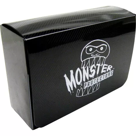 Monster Binder Double Deck Box (Black)