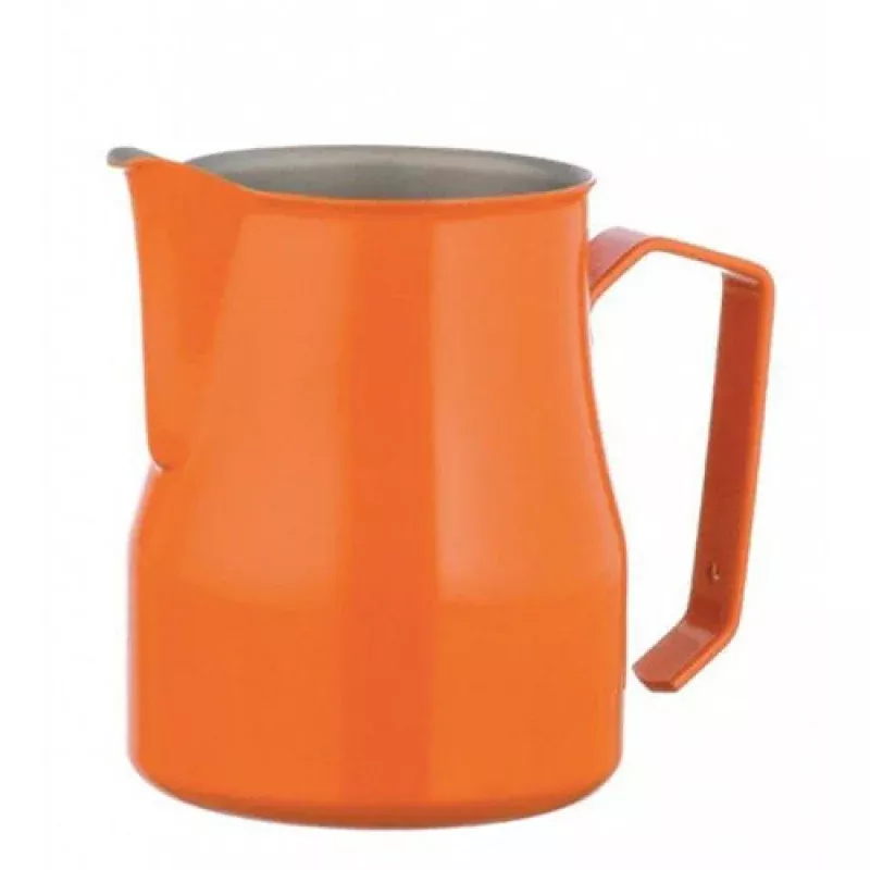 Motto Milk Pitcher Mod.Europa Stainless Steel,ORANGE