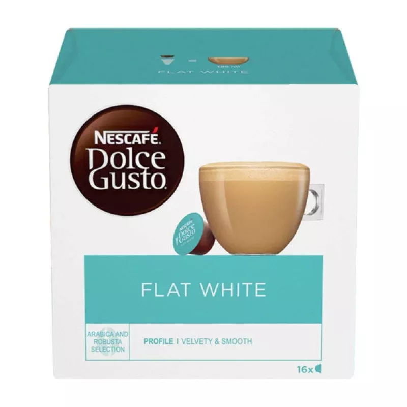 Nescaf Dolce Gusto - FLAT.WHITE - 16 Capsules