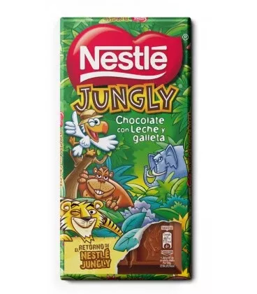 Nestle Jungly Chocolate Bars 90g