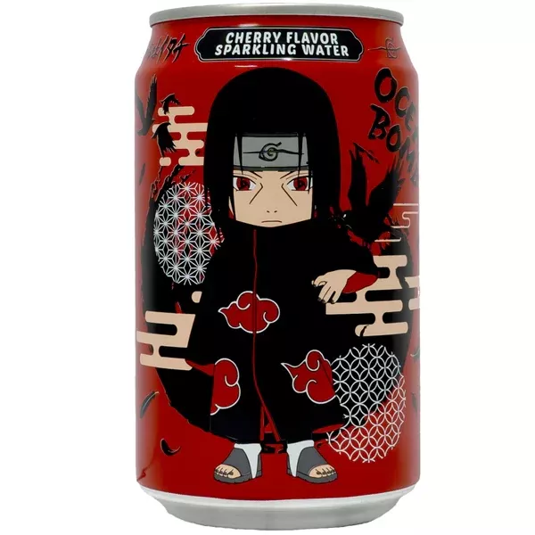 Ocean Bomb Naruto Cherry Flavor Sparkling Water 330ml (SNG24-6)
