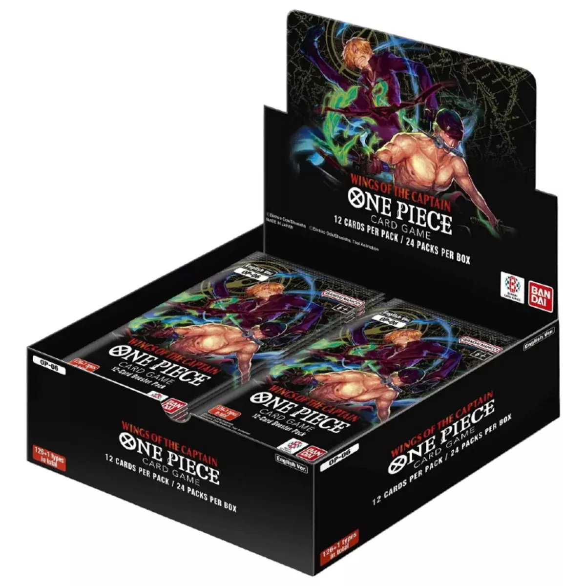 One Piece Card Game – Wings of the Captain Booster Box (OP-06)