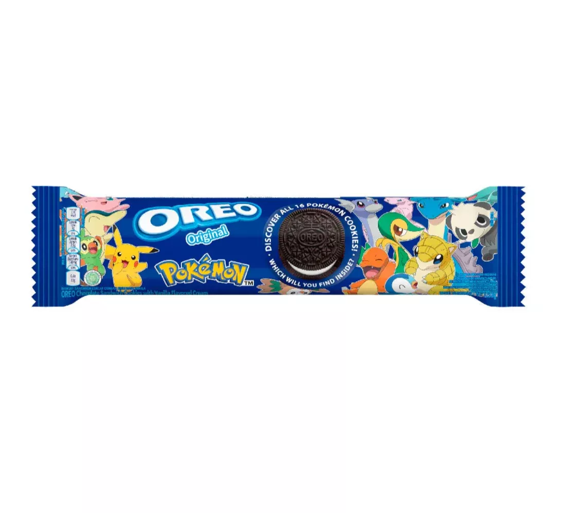 Oreo Pokémon Original Cream Sandwich 128g (SNG 12)