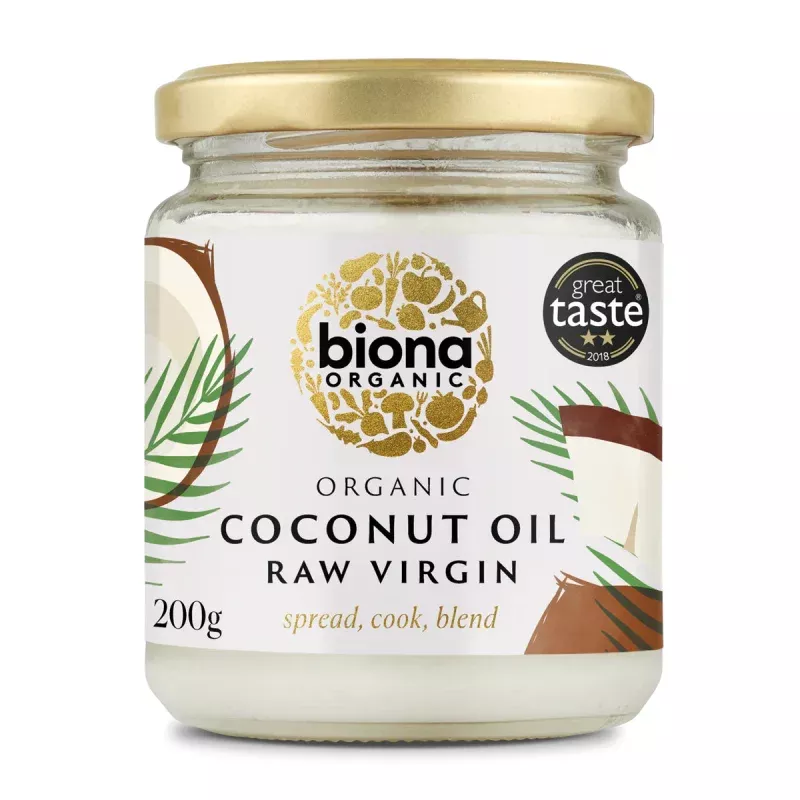 Organic Raw Virgin Coconut Oil, 200gm