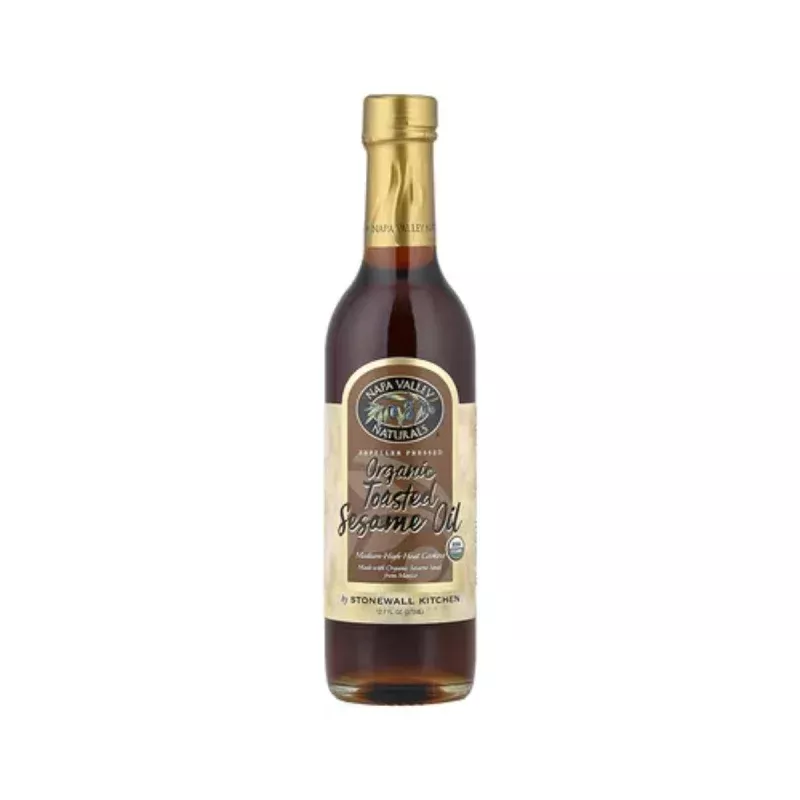 Organic Toasted Sesame Oil, 375ml