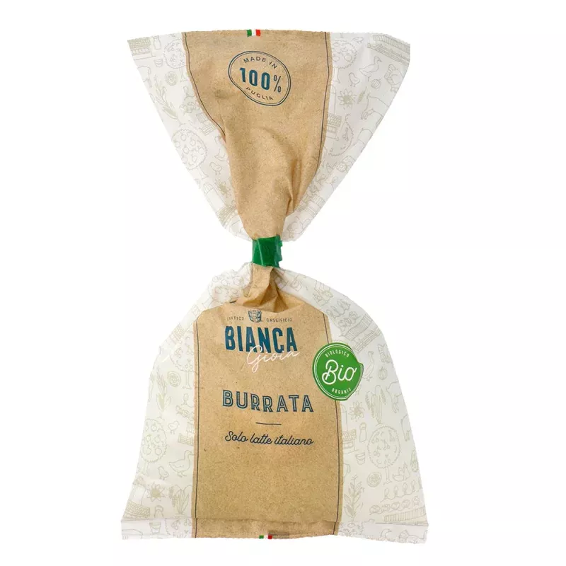 Organic Unica Burrata Cheese, 125gm