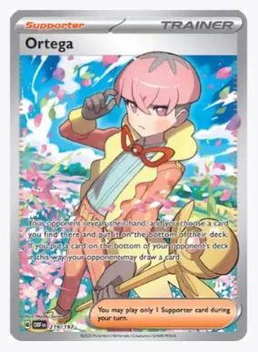 Ortega (Full Art) SV03: Obsidian Flames # 219/197