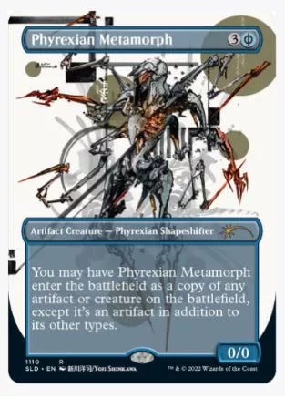 Phyrexian Metamorph (Borderless) - Secret Lair Drop Series - #1110
