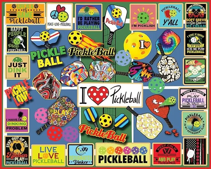 Pickleball (1846pz) - 1000 Piece Jigsaw Puzzle