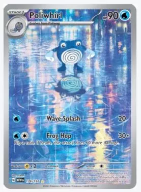 Poliwhirl (Illustration Rare) SV: Scarlet and Violet 151 #176/165