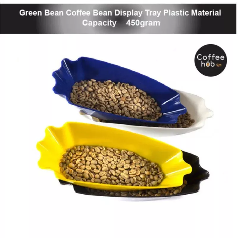 (Ready Stock)Coffee Bean Display Tray Plastic Sample Showing Plate Reusable For Green and Roasted Bean