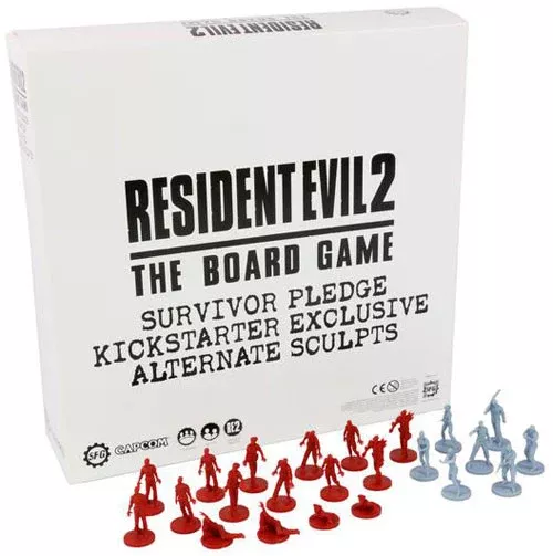 Resident Evil 2: The Board Game - Survivor Pledge Kickstarter Exclusive Sculpts