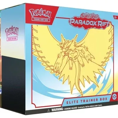 Scarlet & Violet Paradox Rift Elite Trainer Box- Roaring Moon Edition (ETB)