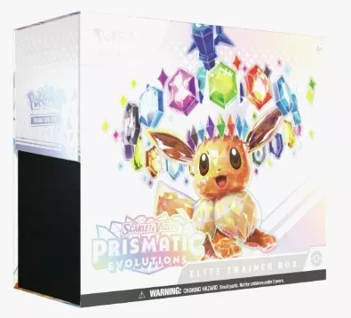 Scarlet & Violet Prismatic Evolutions Elite Trainer Box (ETB)