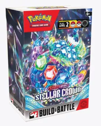 Scarlet & Violet Stellar Crown Build and Battle Box